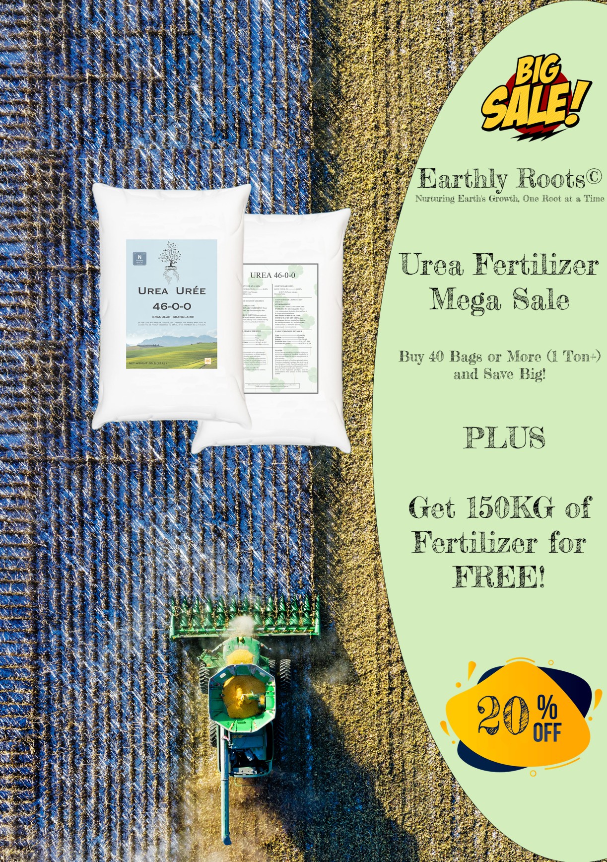  Urea Fertilizer Big Sale